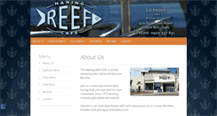 Desktop Screenshot of maningreefcafe.com.au
